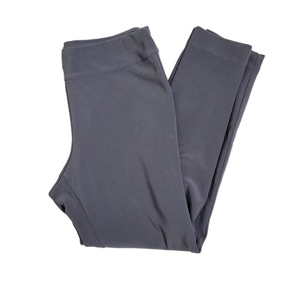 Krazy Larry Stretch Slim Straight Pull On Pant Leggings Gray 6 - Picture 3 of 8